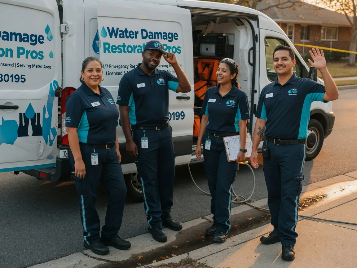 Water Damage Restoration company in Hundred, WV