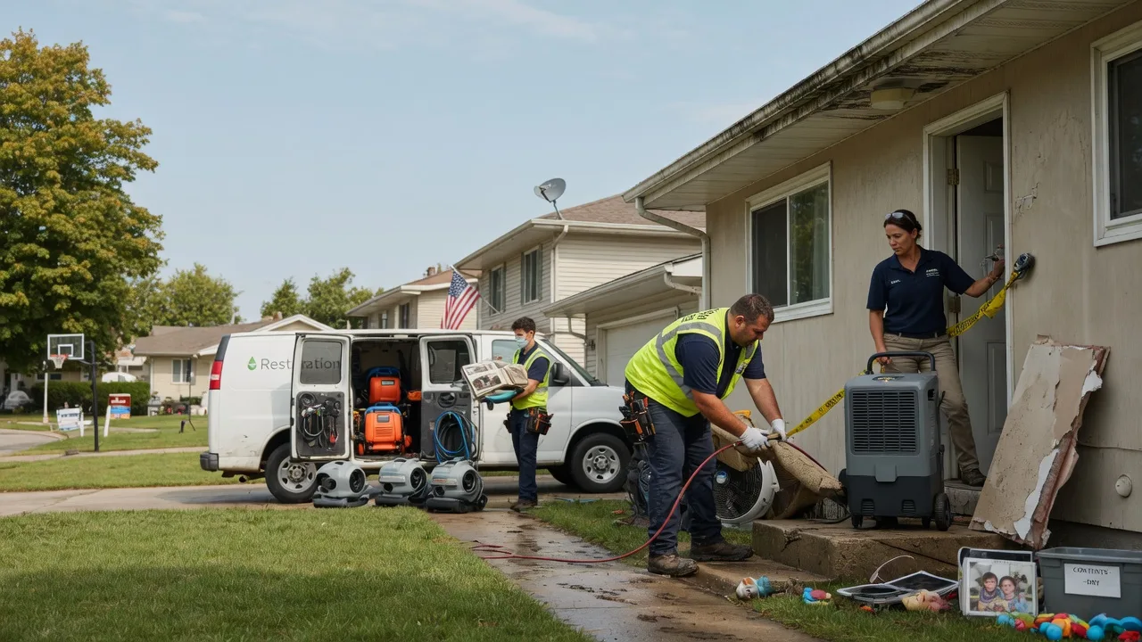 Water Damage Restoration in Hundred, WV near me